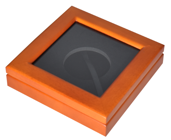 Guardhouse Glass-top Wood Display Box - Holds X Sized Capsule