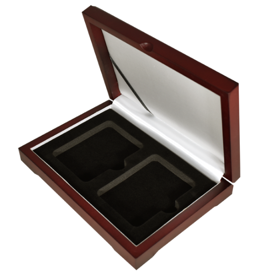 Universal Wood Display Box - 2 Slabs