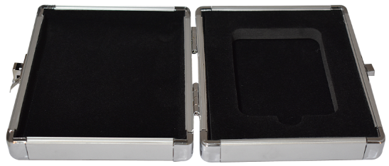 Single Slab Black & Aluminum Box