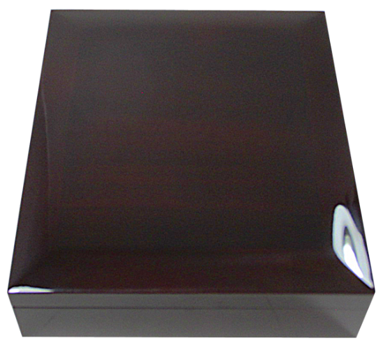 Large NGC Slab Box with Dome Lid and Piano Finish
