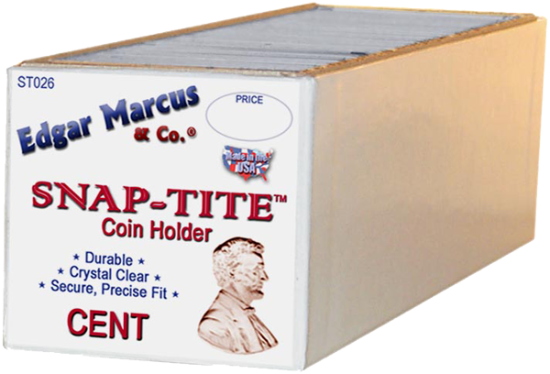Edgar Marcus 2x2 Snap-Tite Cent - 25 per box