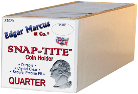 Edgar Marcus 2x2 Snap-Tite Quarter - 25 per box