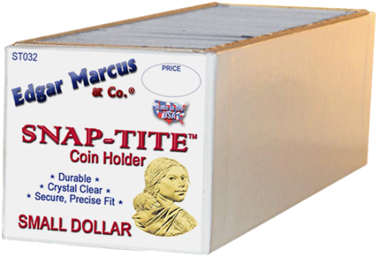 Edgar Marcus 2x2 Snap-Tite Small Dollar - 25 per box