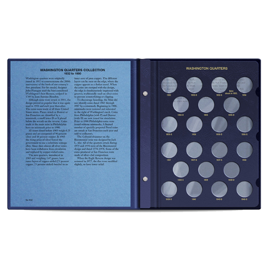 Washington Quarter Album 1932-1990
