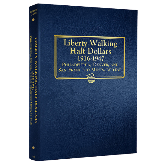 Walking Liberty Half Dollar Album 1916-1947