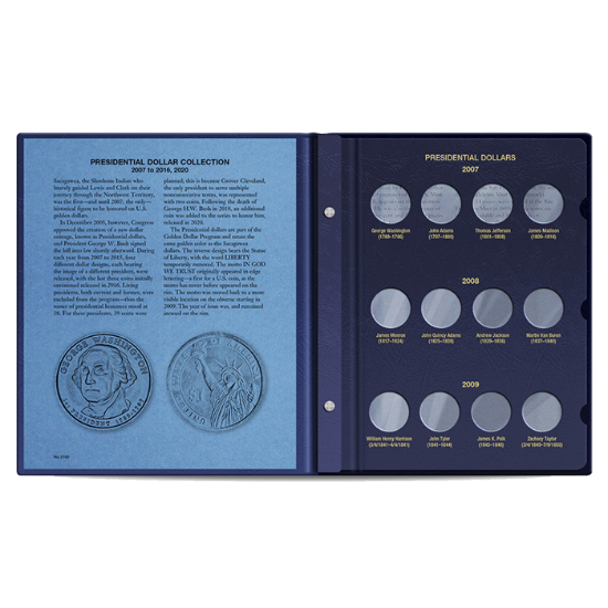 Presidential Dollar Album (1 Slot Per MM)