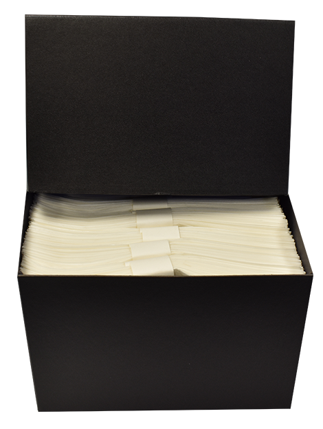 Glassine Storage #6  Box - 14 x 6 7/8 x 4 Holds 14 x 6 7/8 x 4 Glassines