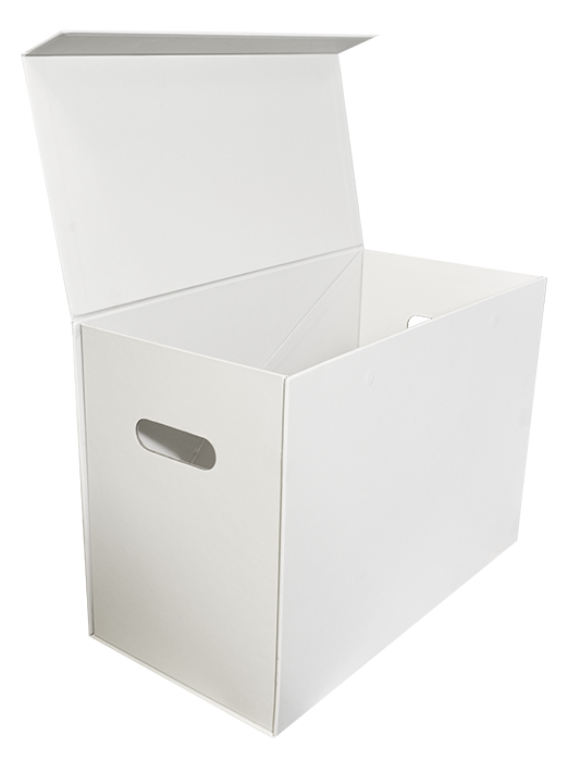 Short Comic Book Storage Box and Magnetic Lid - Heavy Duty